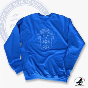 zeta phi beta sweatshirt fleece