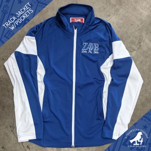 zeta phi beta track jacket