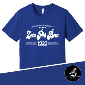 zeta phi beta t-shirt