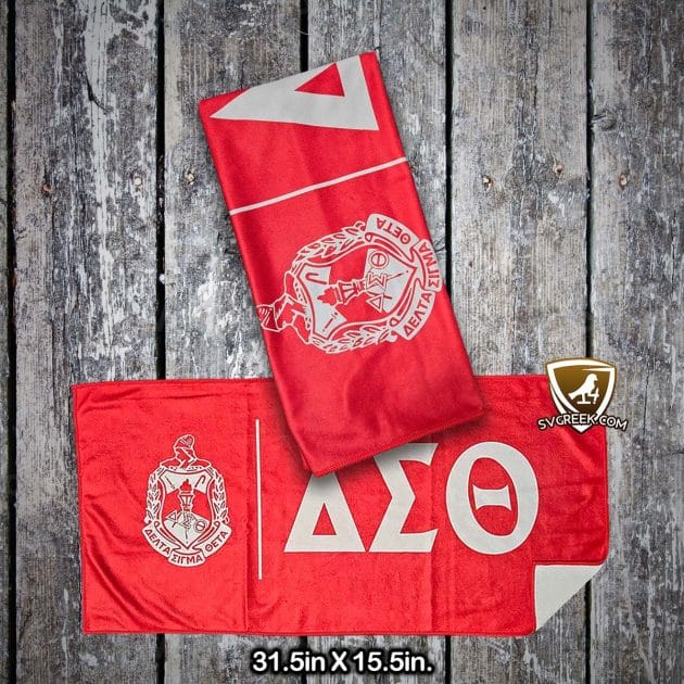 delta sigma theta towel