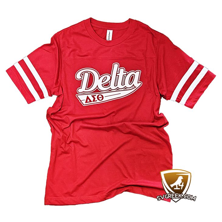 delta sigma theta retro jersey