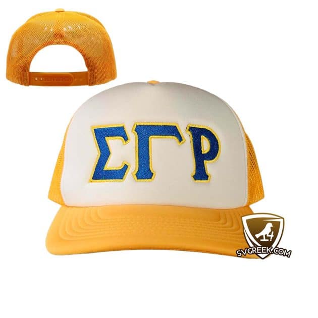 sigma gamma rho trucker cap