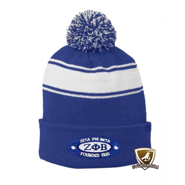 zeta phi beta beanie