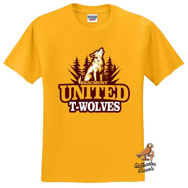 Beaumont united t-shirt