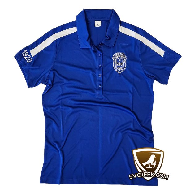 performance polo shirtzeta phi beta