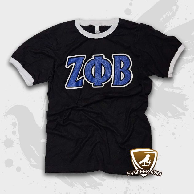zeta phi beta ringer shirt