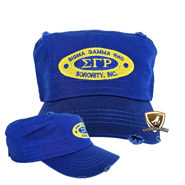 sigma gamma rho castro cadet cap