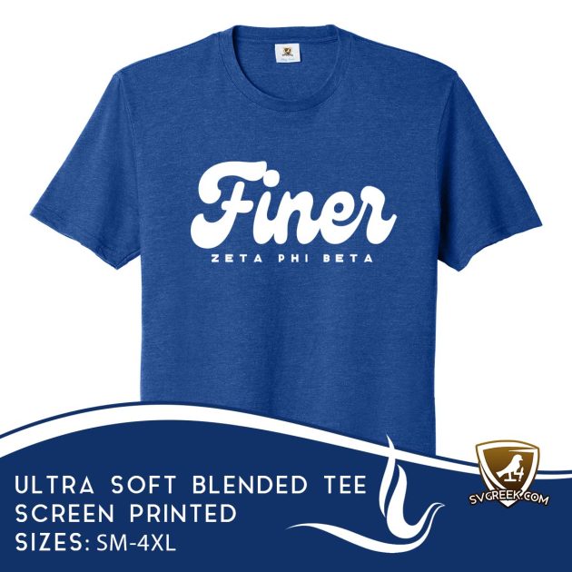 Zeta Phi Beta Finer Tee