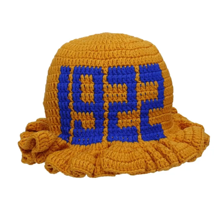 Sigma Gamma Rho 1922 Crochet Hat