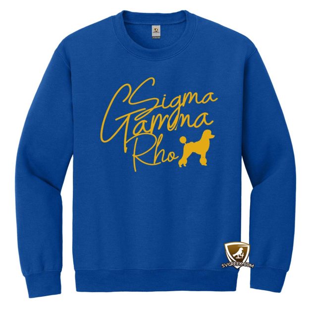 sigma gamma rho sweatshirt