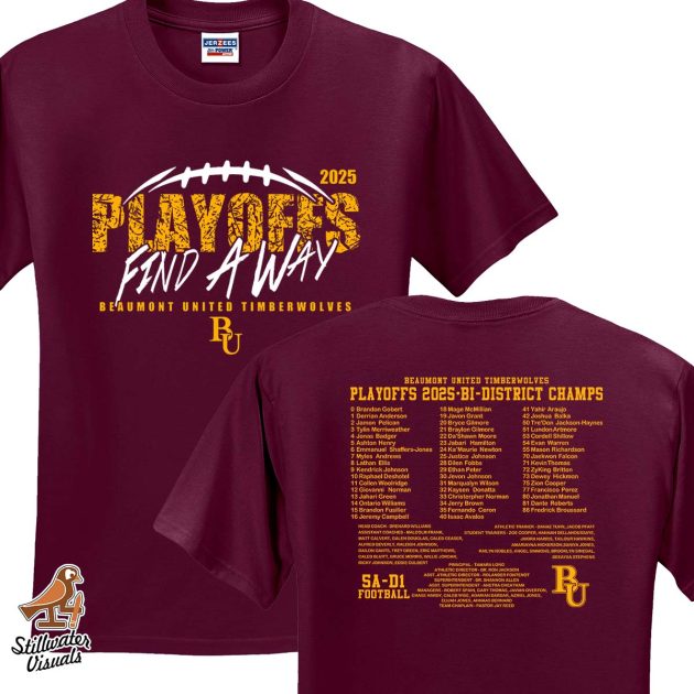 Beaumont united playoff tee