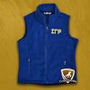 Fleece vest sigma gamma rho 1922