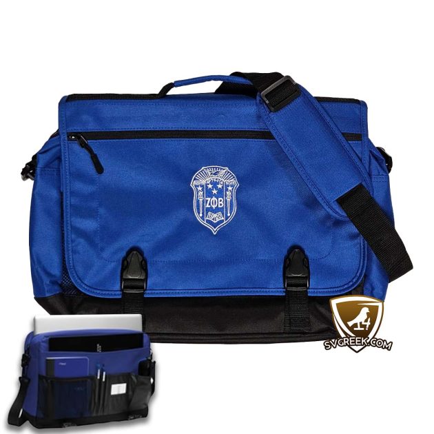 zeta phi beta messenger bag