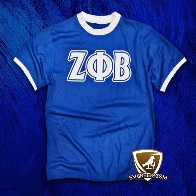 royal ringer t-shirt zeta phi beta