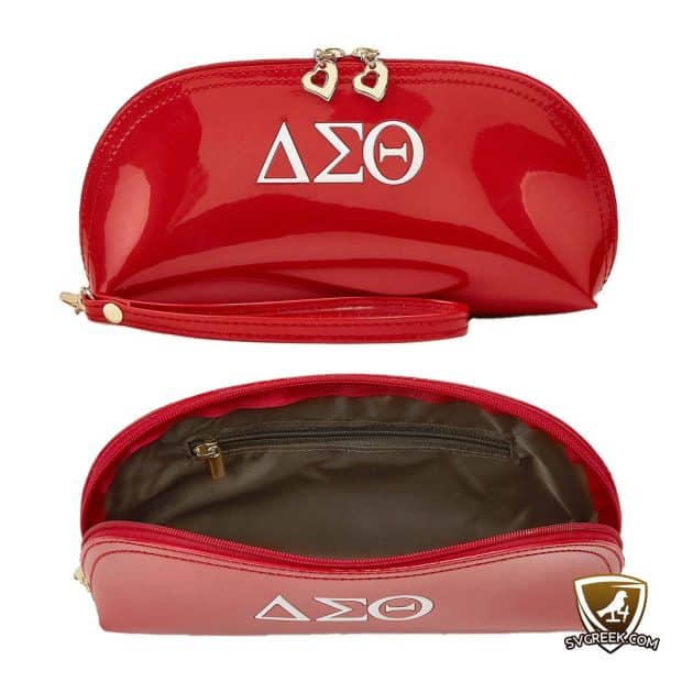 Delta Sigma Theta clutch purse