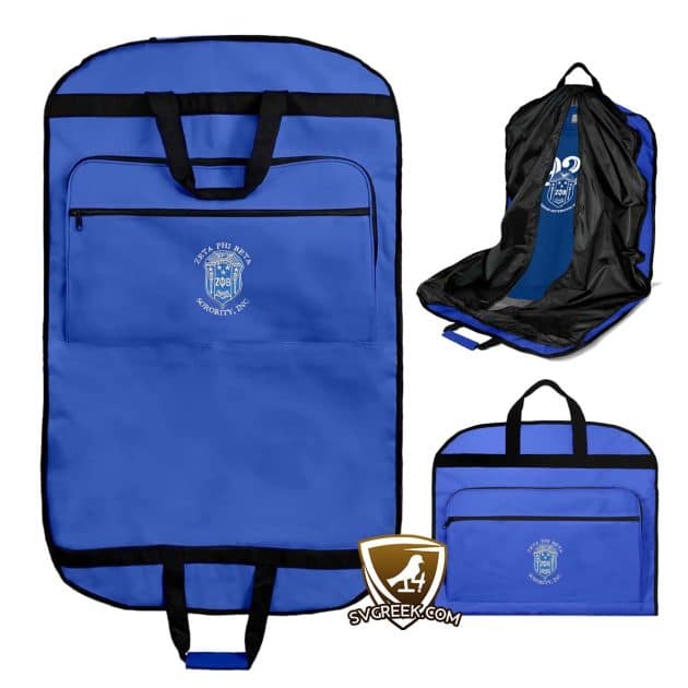 zeta phi beta garment bag