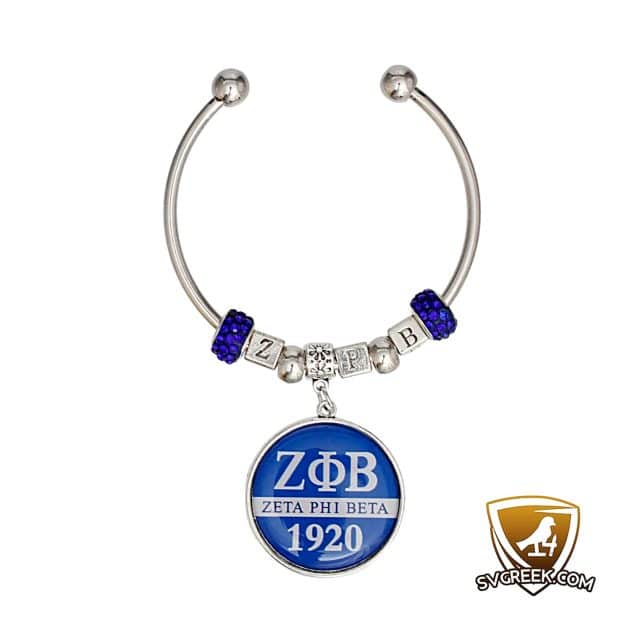 zpb charm bangle bracelet