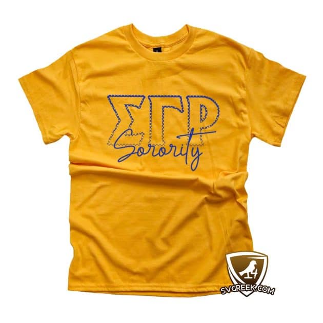 sigma gamma rho t-shirt