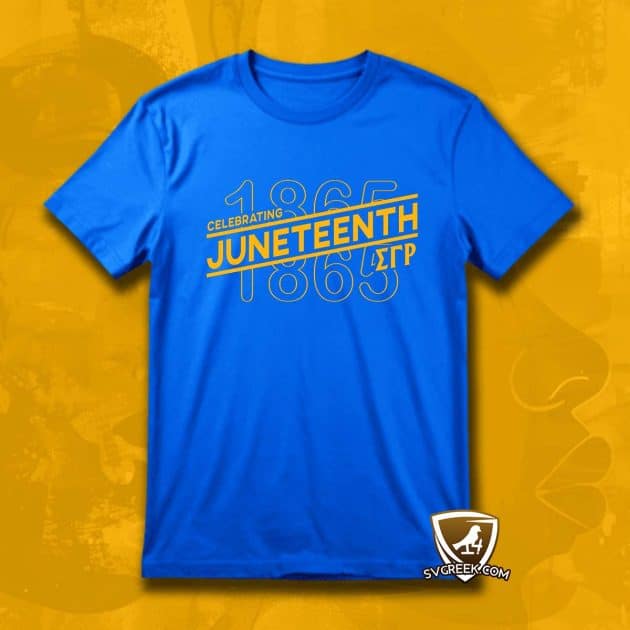 Sigma Gamma Rho Juneteenth shirt